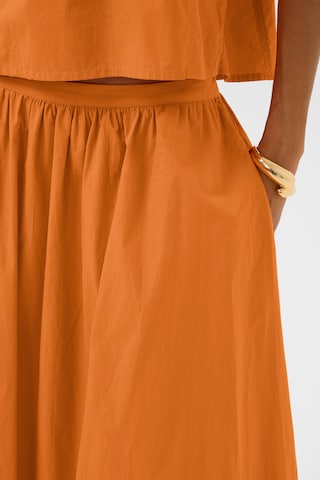 Jupe 'Almeda' SOAKED IN LUXURY en orange