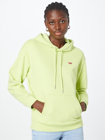 LEVI'S ® Mikina 'Standard Hoodie' – zelená: přední strana