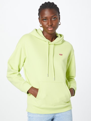 LEVI'S ® Tréning póló 'Standard Hoodie' - zöld: elől