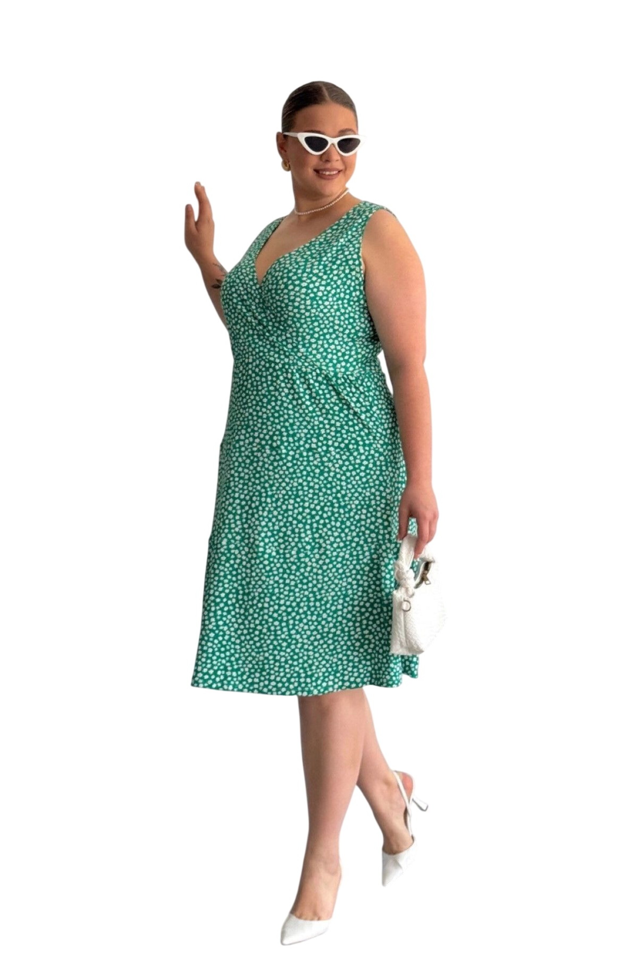 Robe d’été Stil Diva en vert