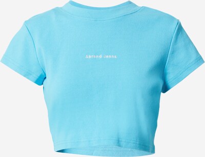 Abrand T-shirt en bleu ciel / blanc, Vue avec produit