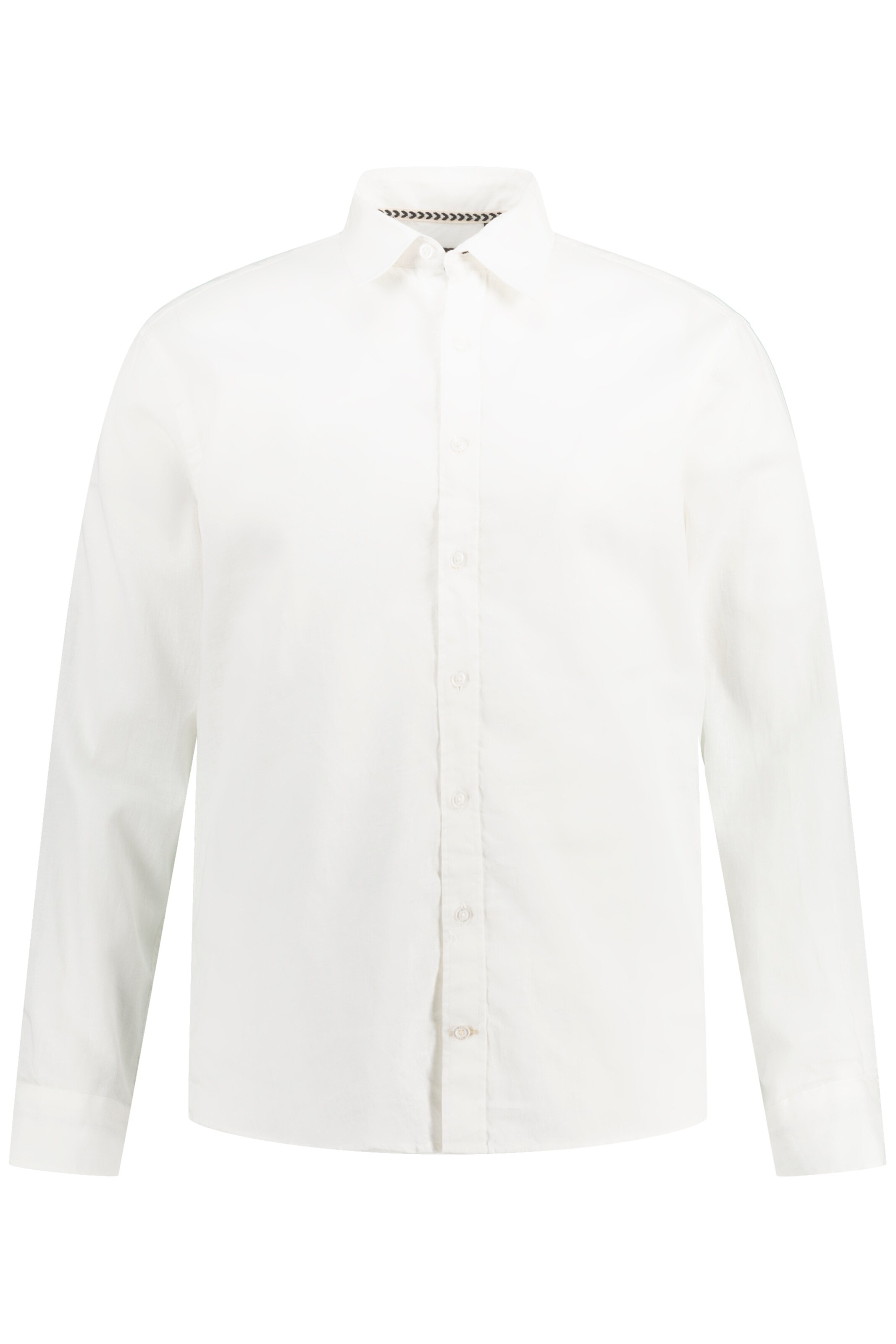 JP1880 Overhemd in Wit: voorkant