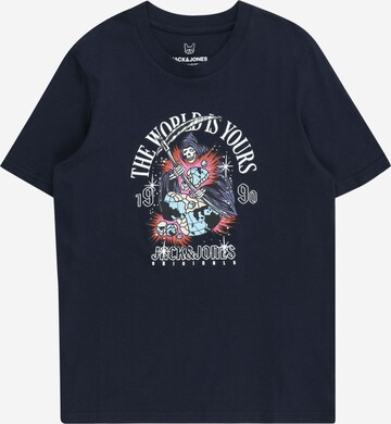 Jack & Jones Junior - Camiseta 'HEAVENS' en azul: frente