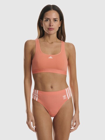 Bustier Soutien-gorge de sport ' CROP BRA ' ADIDAS SPORTSWEAR en orange