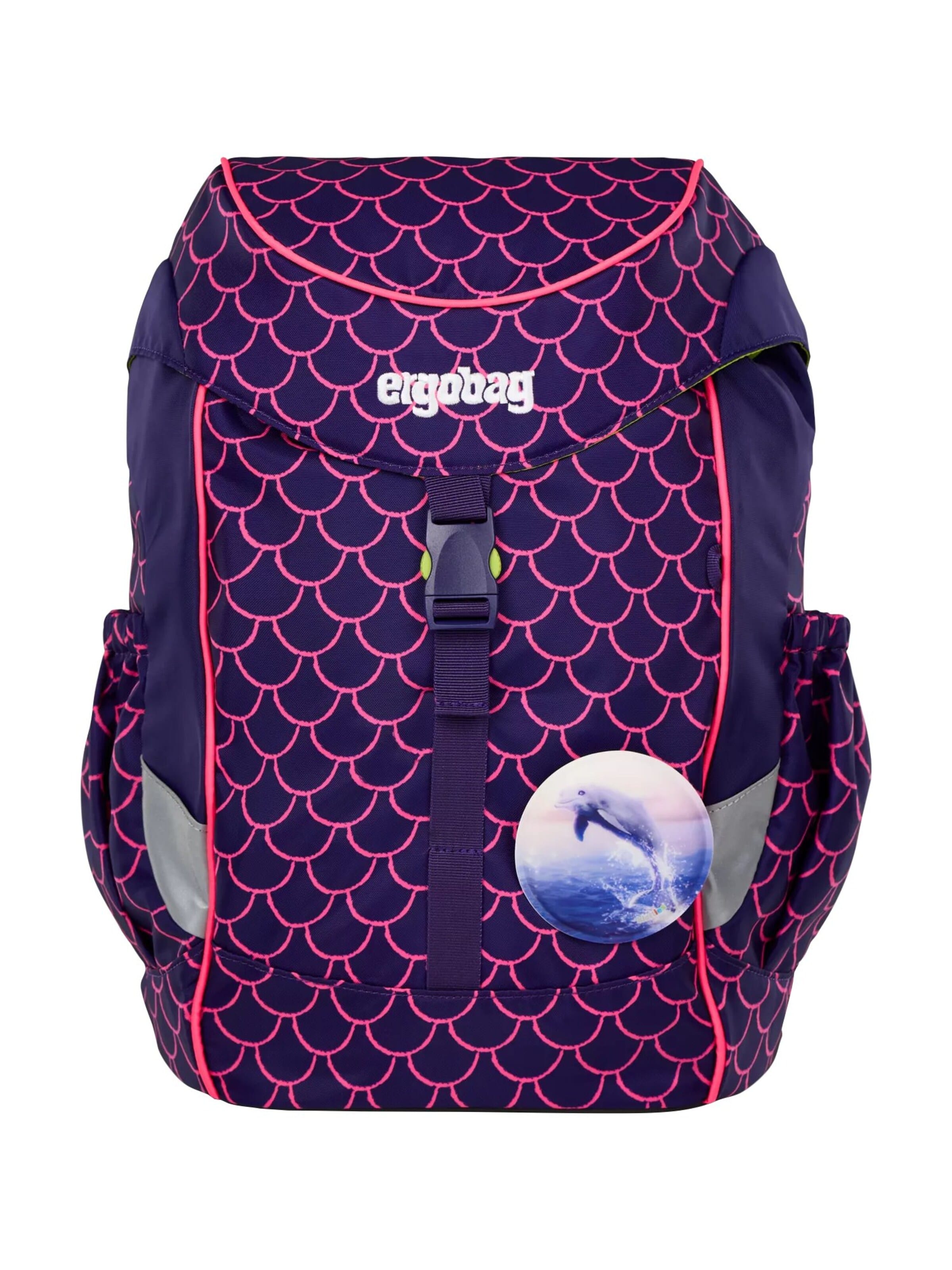 ergobag Rucksack 'Kinderrucksack mini'‌‌‌ in Lila: Vorderseite