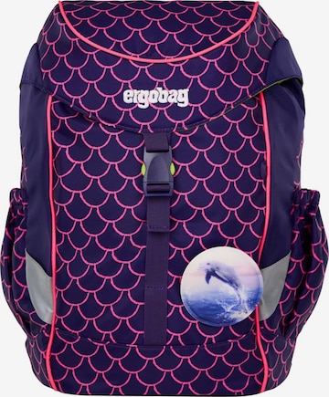 ergobag Rucksack 'Kinderrucksack mini' in Lila: Vorderseite