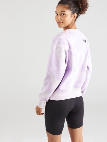 Sweat-shirt 'ESSENTIAL' THE NORTH FACE en violet