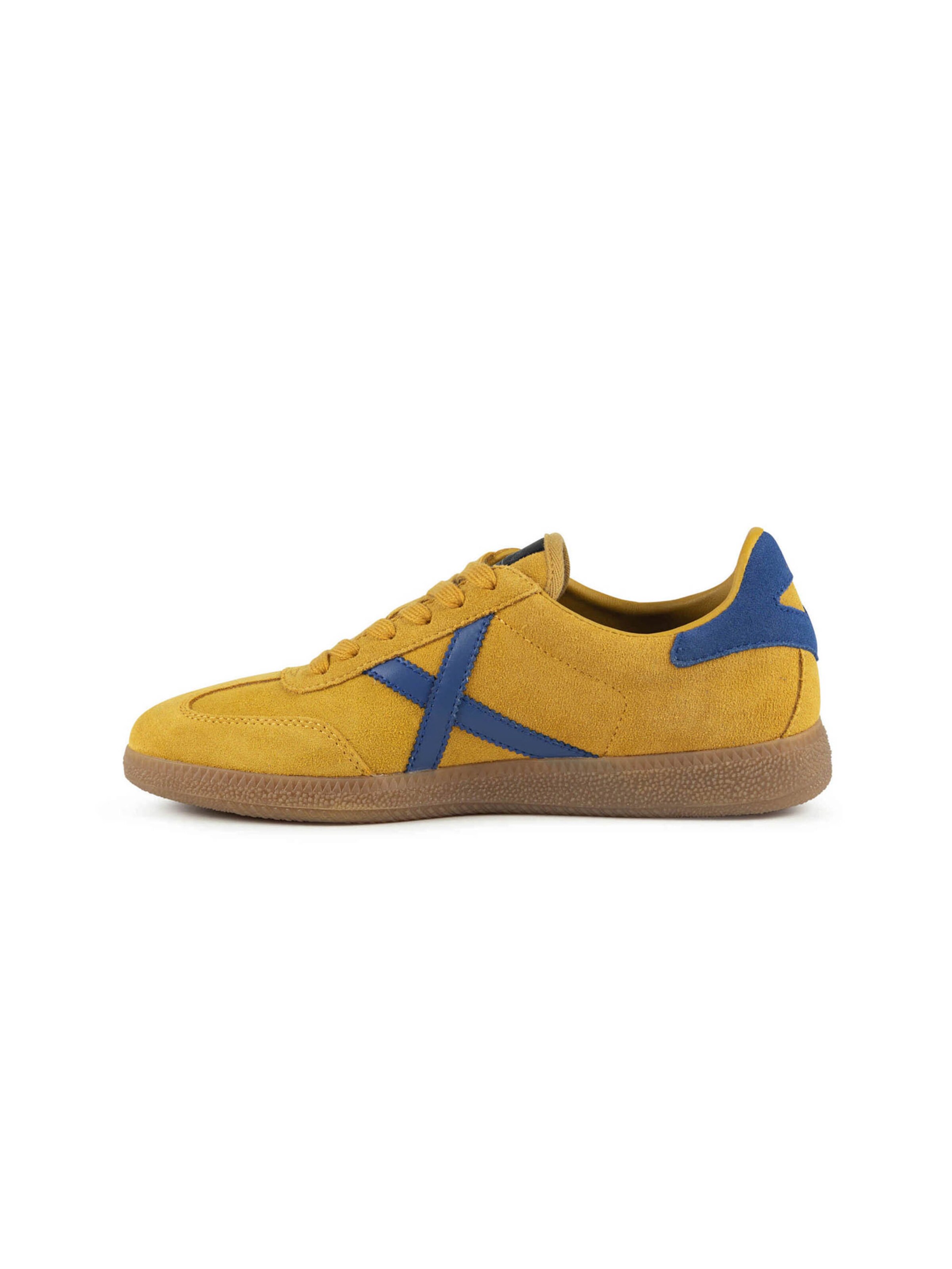 Sneaker bassa 'BARRU' di MUNICH in giallo: lato