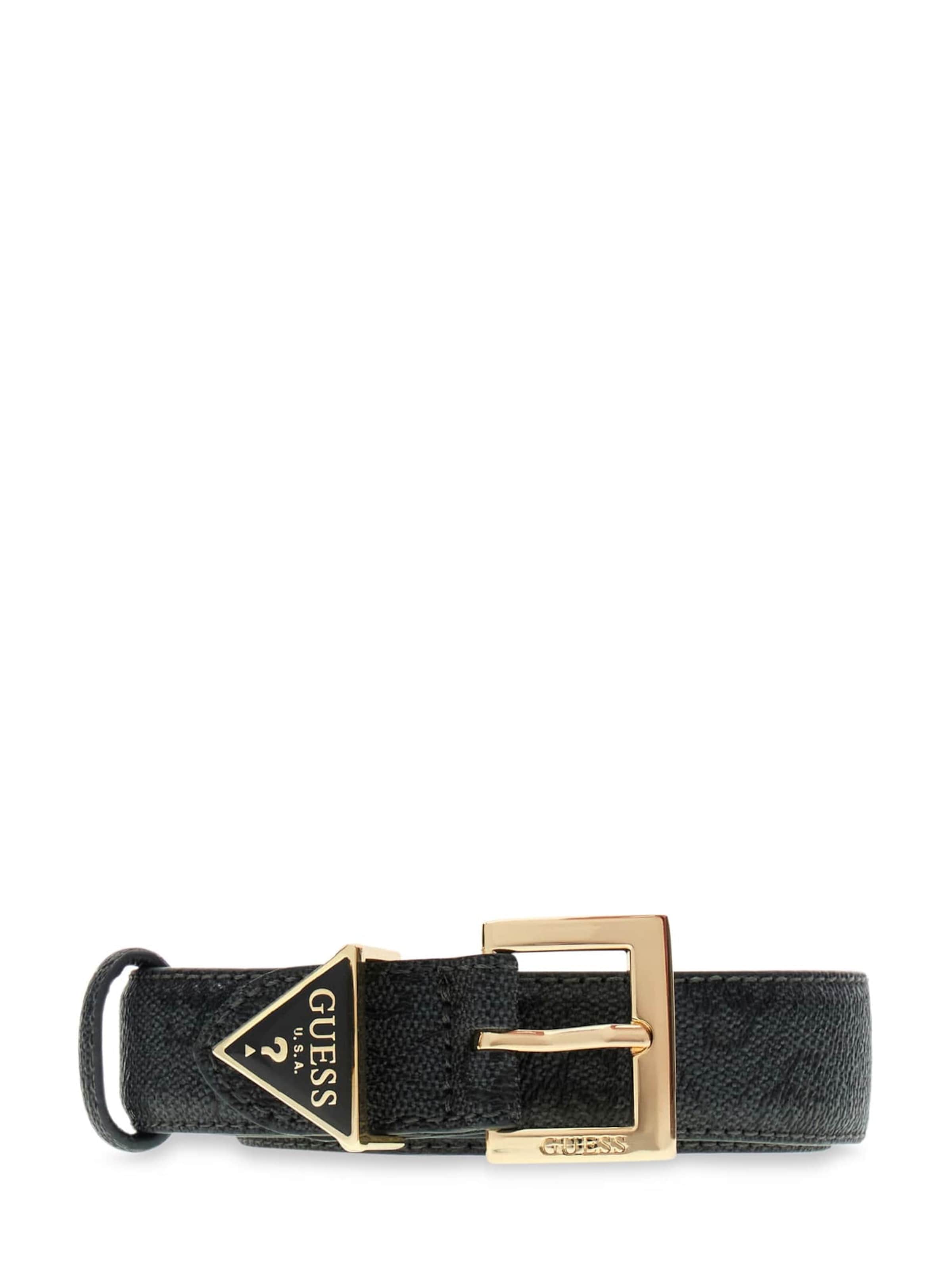 GUESS Belt 'NOELLE ADJ & NOT REV H25' in Black: front