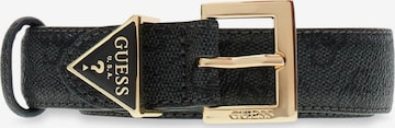 Ceinture 'NOELLE ADJ & NOT REV H25' GUESS en noir : devant