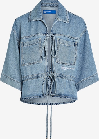 mėlyna KARL LAGERFELD JEANS Palaidinė: priekis