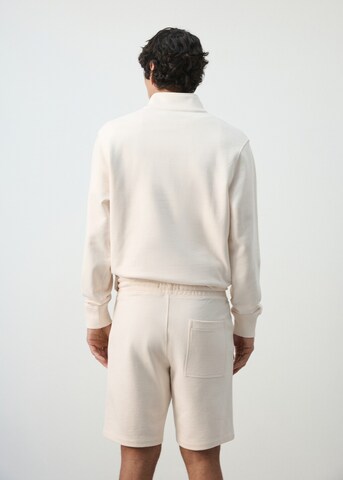 MANGO MAN Sweatshirt in Beige