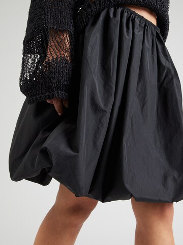 WEEKDAY Rok 'Olivia' in Zwart