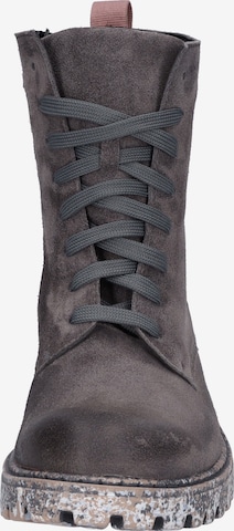 JOSEF SEIBEL Lace-Up Ankle Boots 'Marta' in Grey