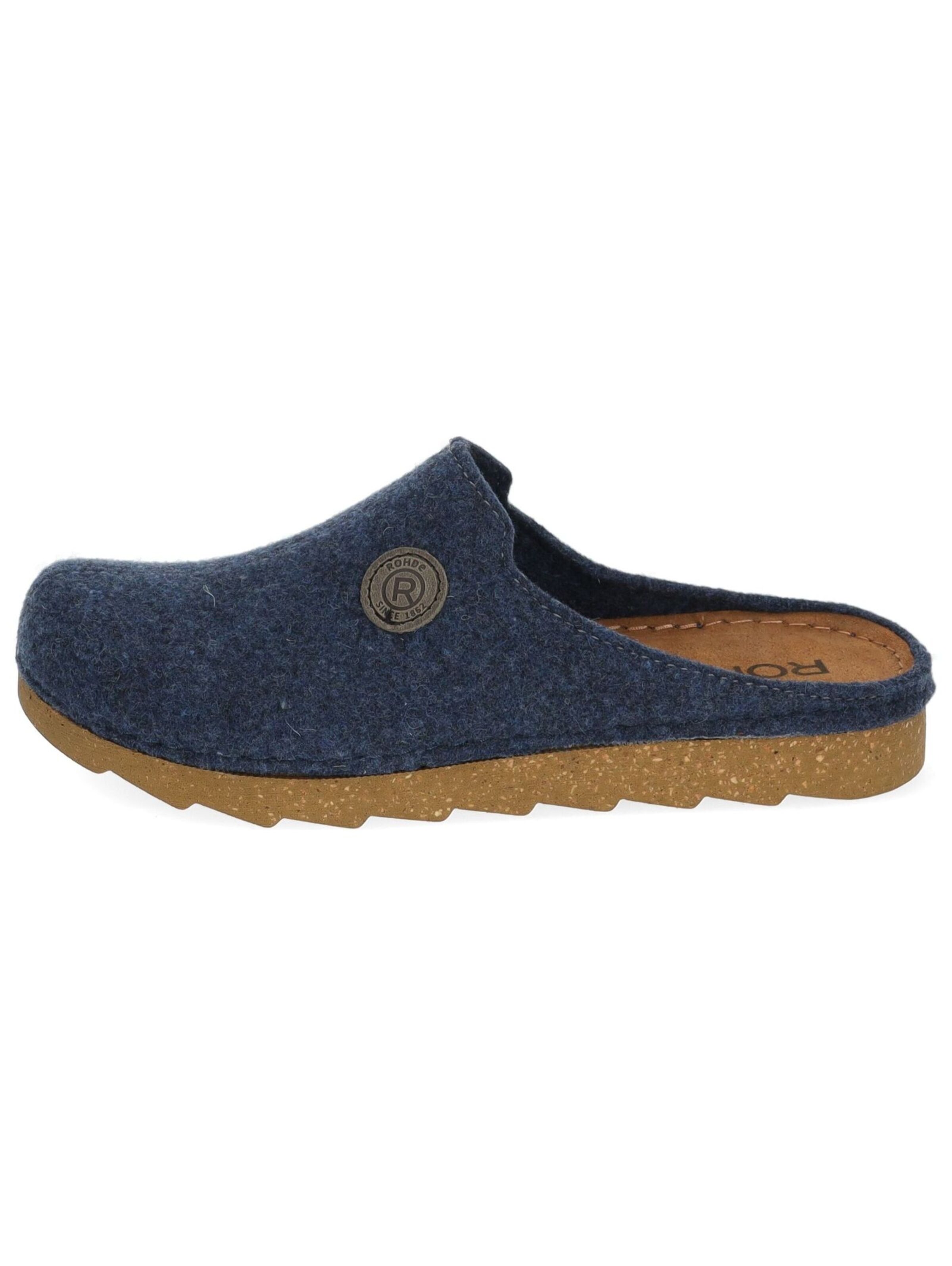 Pantoufle ROHDE en bleu