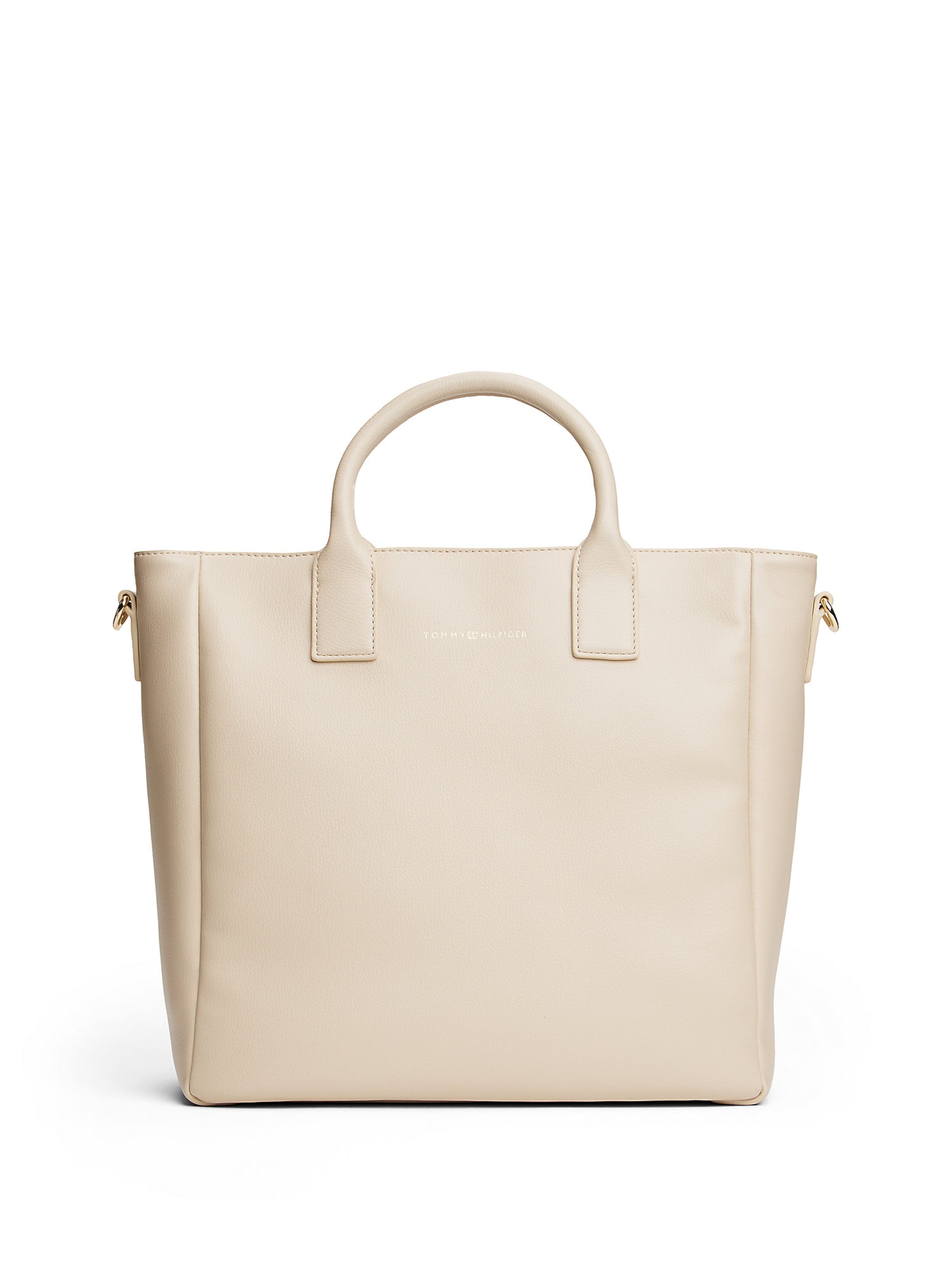 TOMMY HILFIGER Shopper in hellbeige, Produktansicht