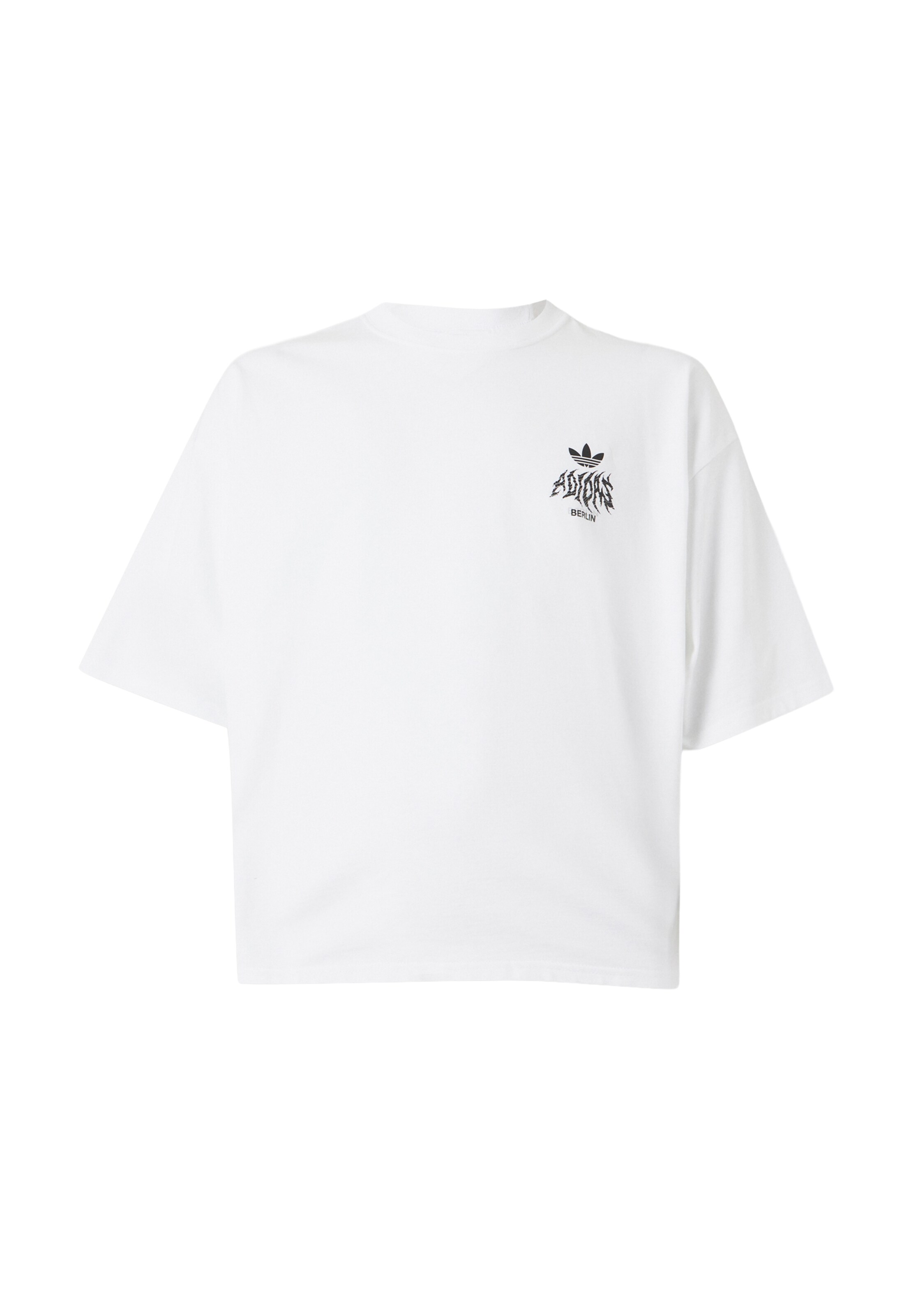 ADIDAS ORIGINALS Bluser & t-shirts 'BERLIN' i XS i sort / hvid, Produktvisning