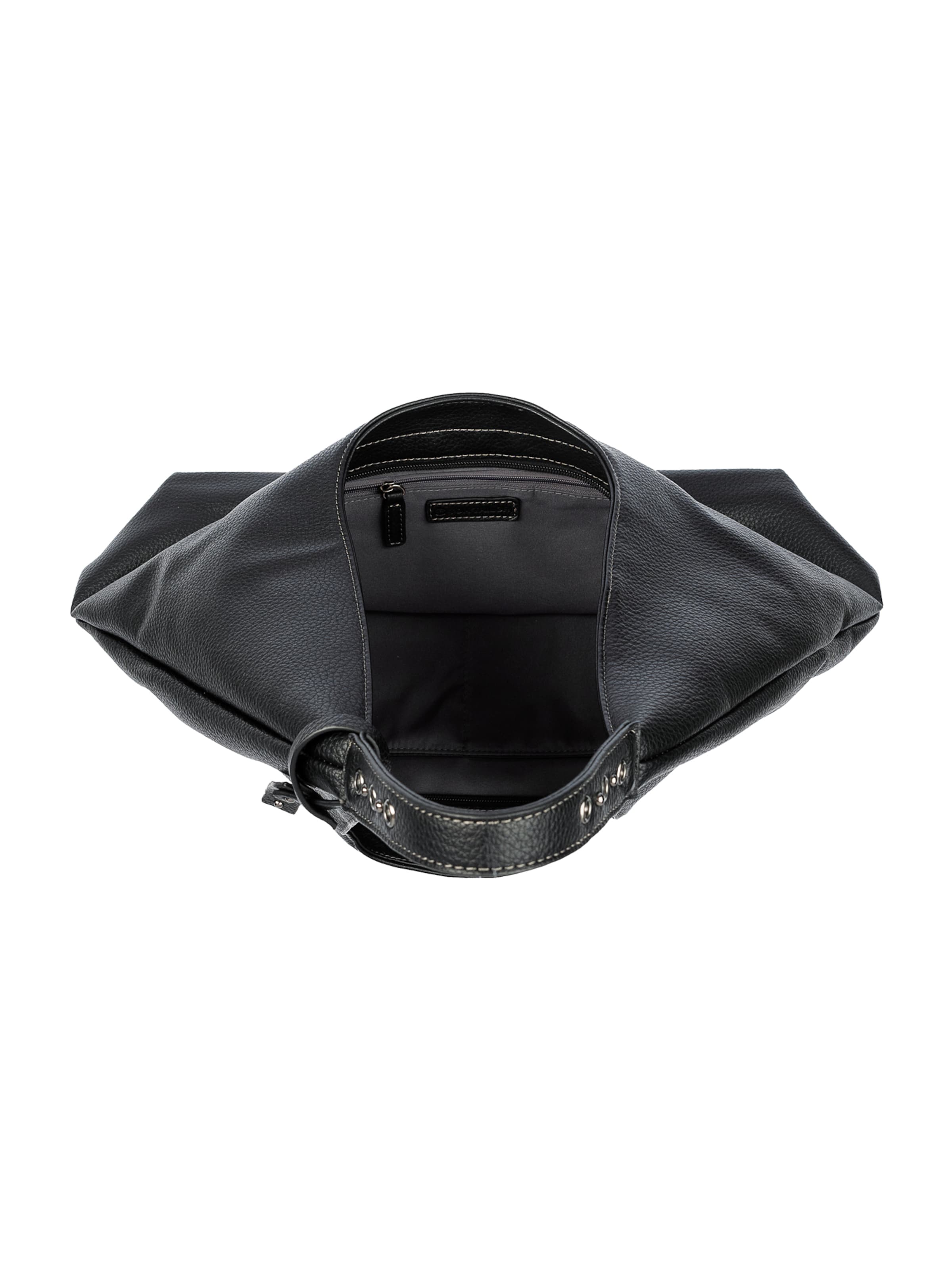 TOM TAILOR - Bolso de hombro 'Elaria' en negro