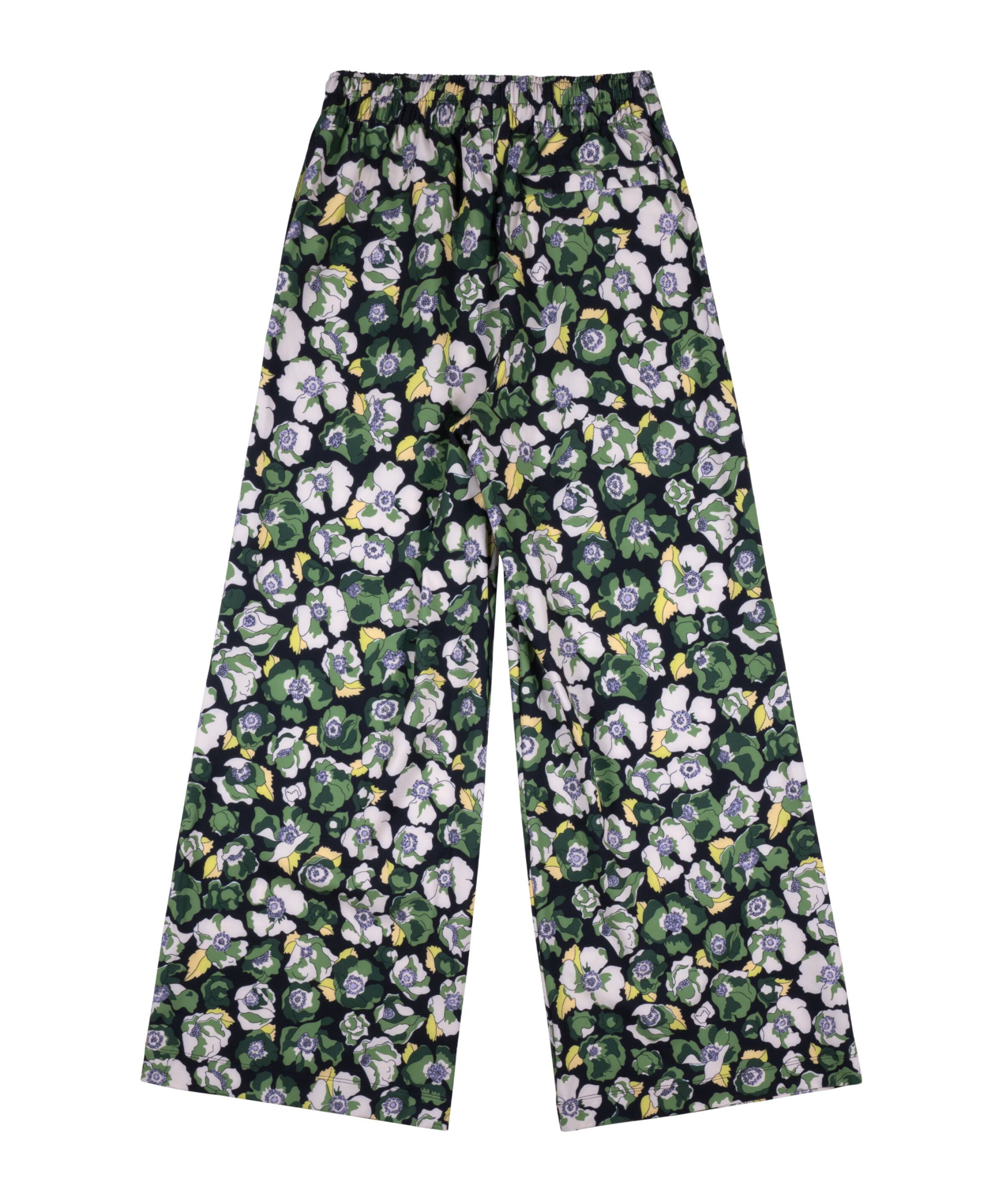 PUMA Wide Leg Hose in Schwarz