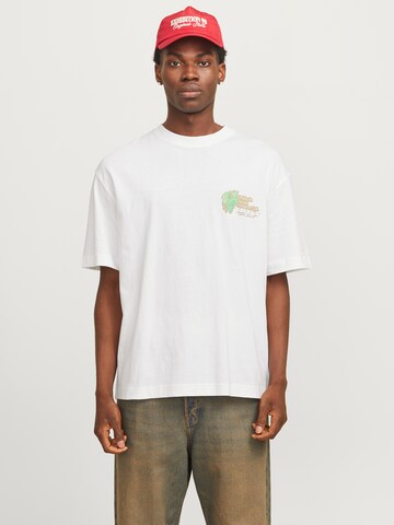 JACK & JONES Shirt 'JORAstoria' in White: front