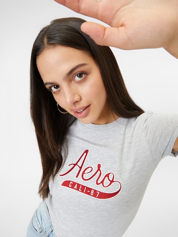 AÉROPOSTALE T-Shirt 'MAY' in Grau