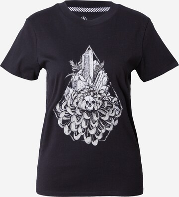 T-shirt 'Radical Daze' Volcom en noir : devant