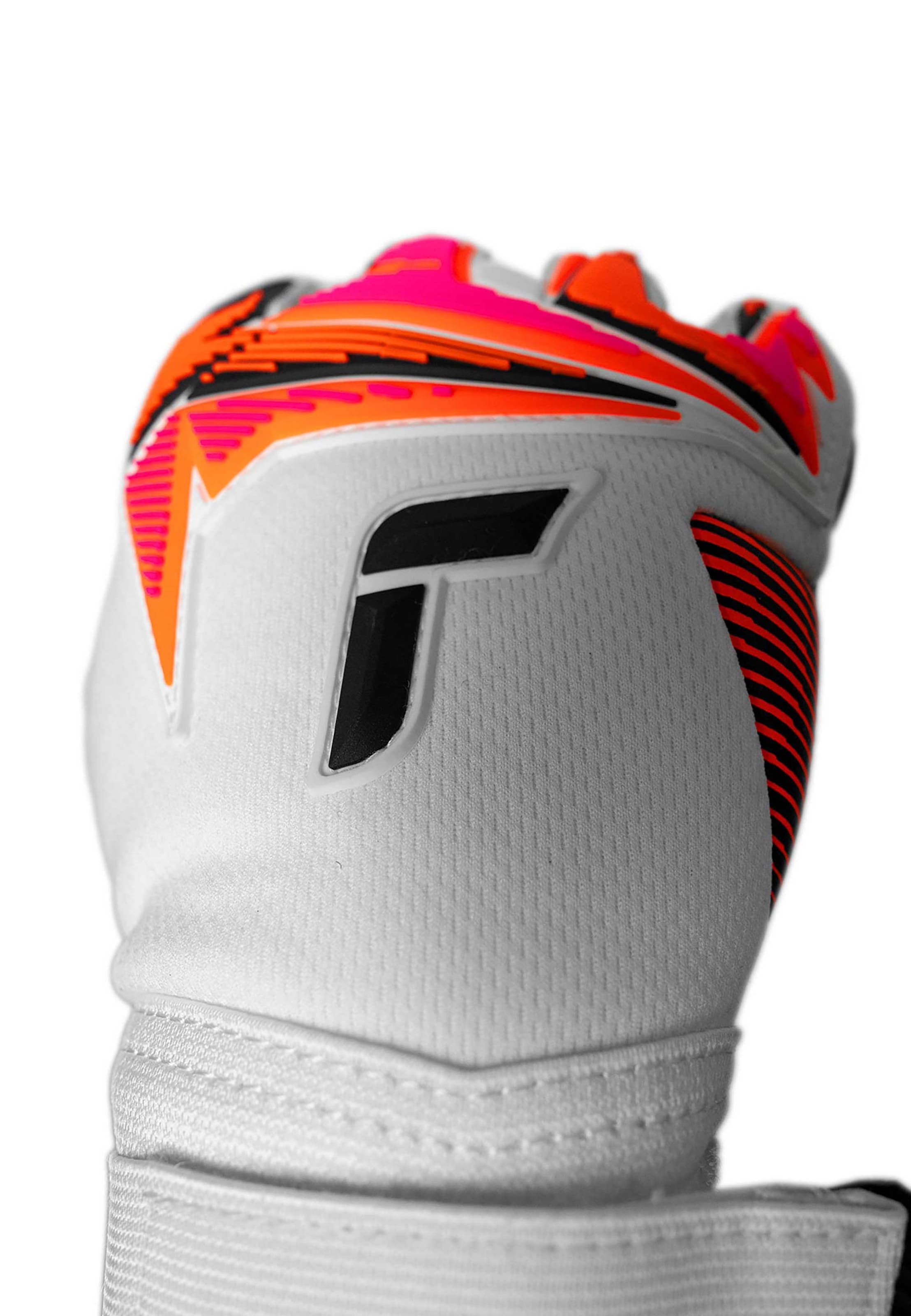 REUSCH Sports gloves 'Attrakt Freegel Gold X' in White