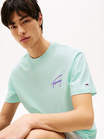 T-Shirt Tommy Jeans en vert