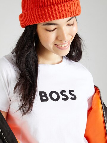 BOSS Shirts 'C_Elogo_5' i hvid