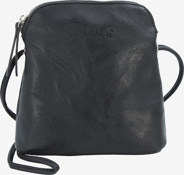 Jennifer Jones Crossbody Bag in Black: front
