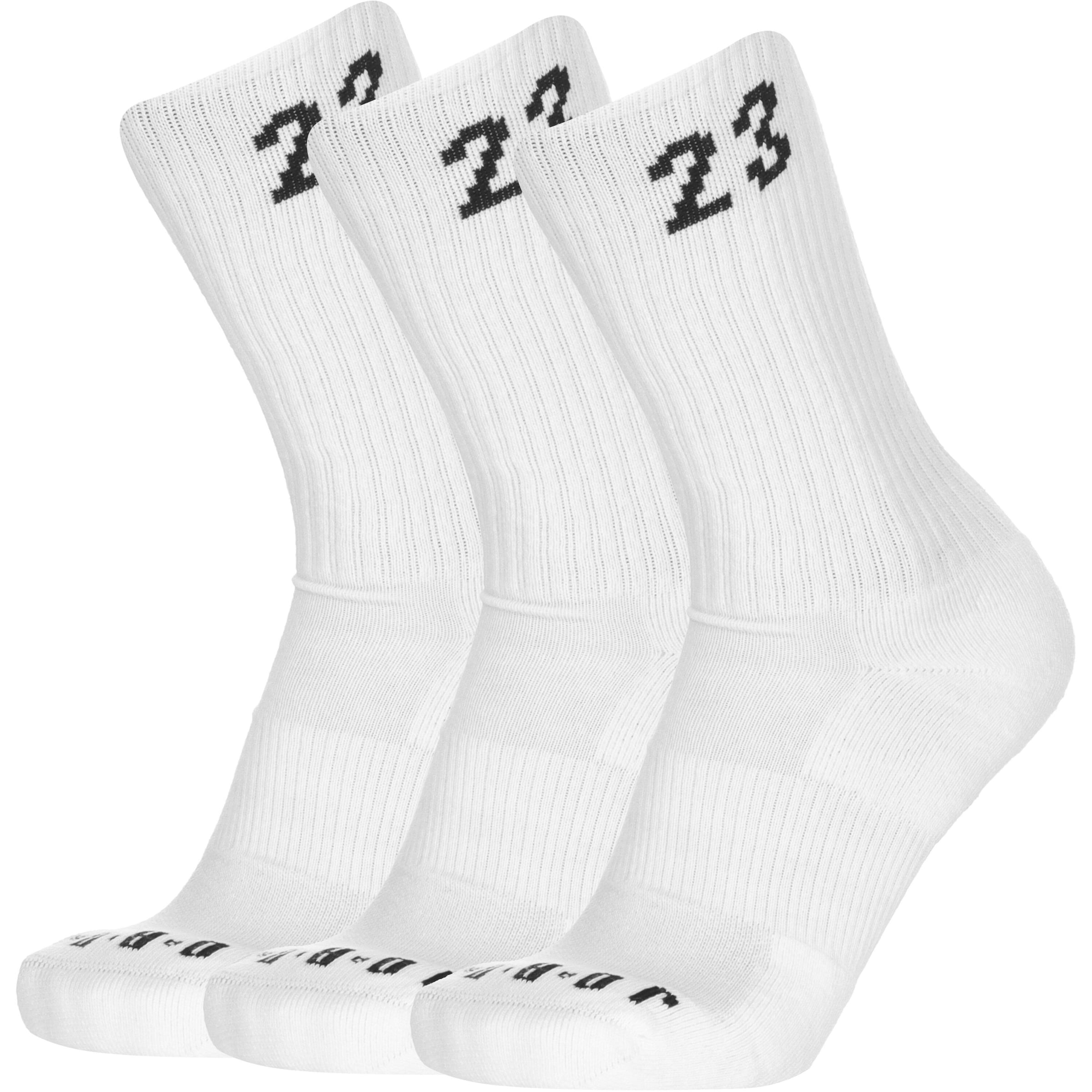 Jordan Sportsocken in Weiß: Vorderseite