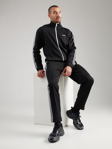 HUGO Sweatsuit 'Doduck/Don' in Black: front