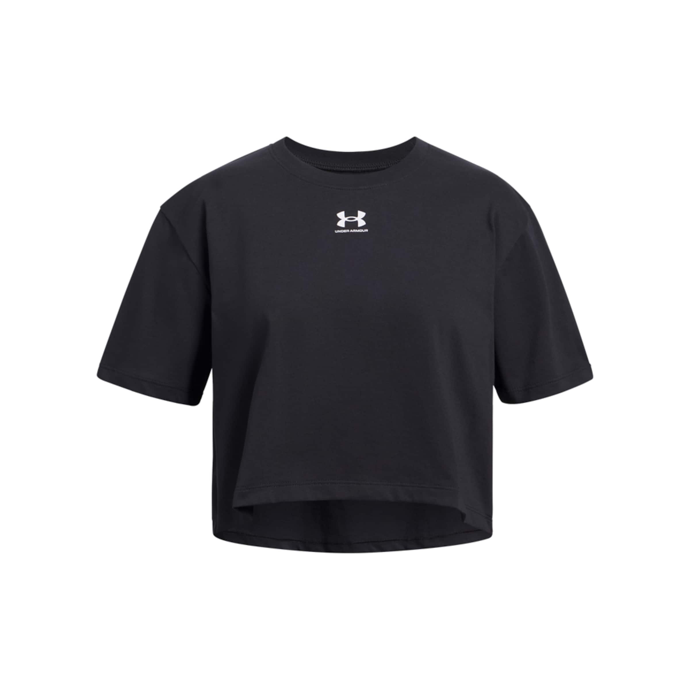 UNDER ARMOUR Performance Shirt 'Rival' in Black: front