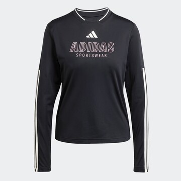 Maglia funzionale 'Tiro' di ADIDAS SPORTSWEAR in nero: frontale