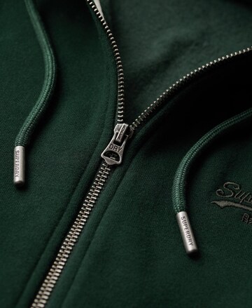 Veste de survêtement Superdry en vert