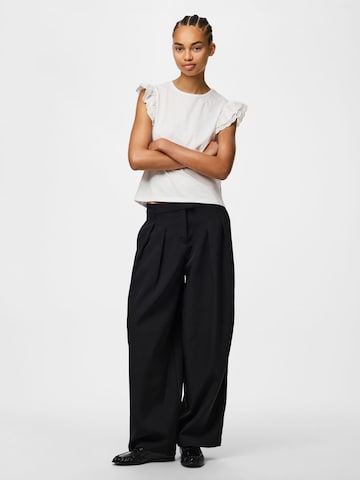 T-shirt 'PCPANDRIA' PIECES en blanc