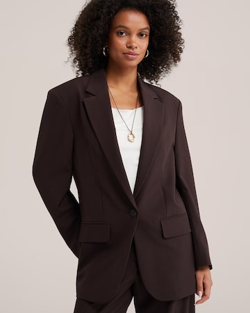 WE Fashion Blézer - barna: elől