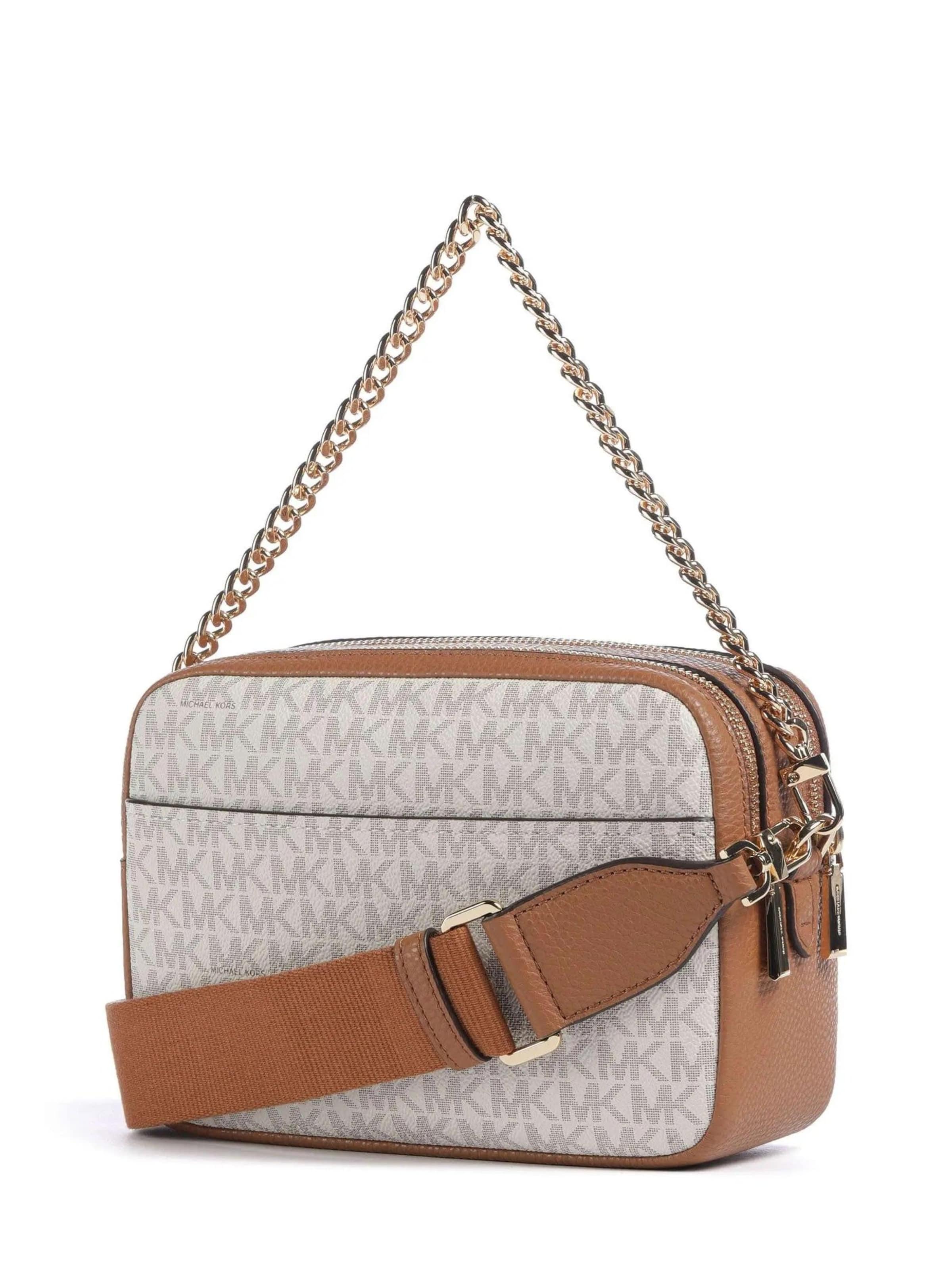 Michael Kors Crossbody bag in Beige: front
