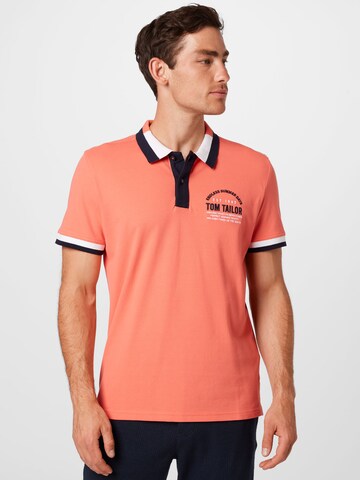 TOM TAILOR T-Shirt in Orange: predná strana