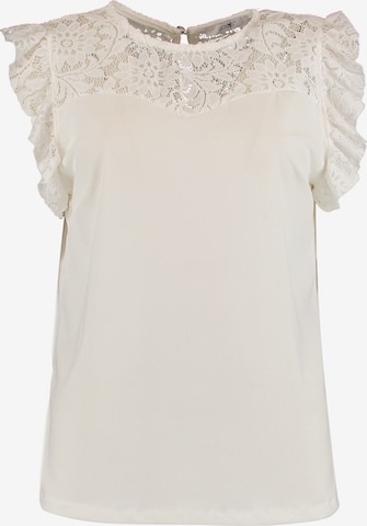 Camicia da donna 'Gaby' di Hailys in bianco: frontale
