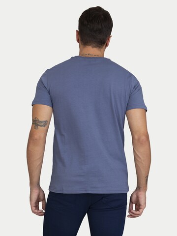 Sir Raymond Tailor T-Shirt 'Lucas' in Blau