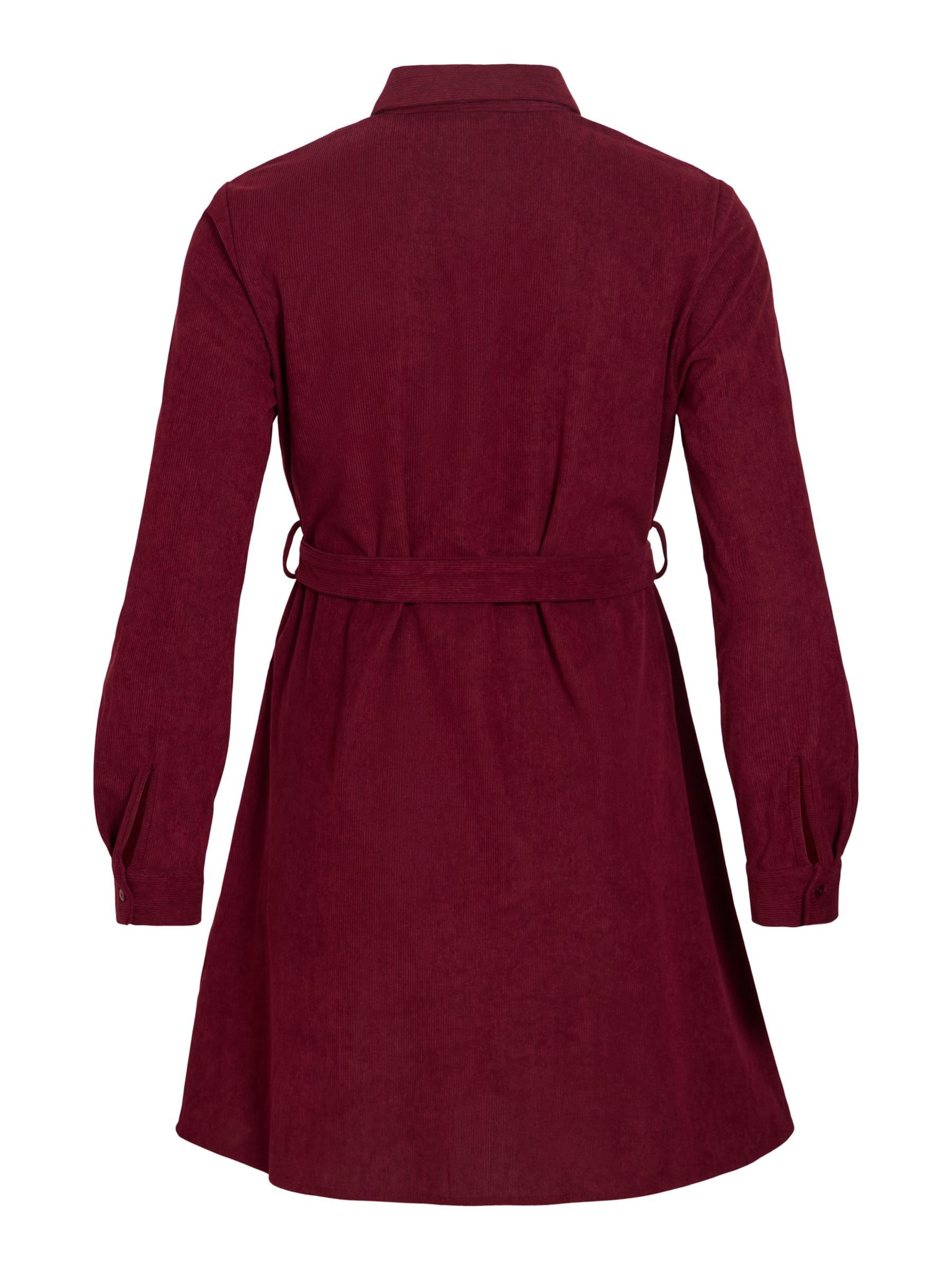 Abito camicia 'VIElsa' di VILA in rosso