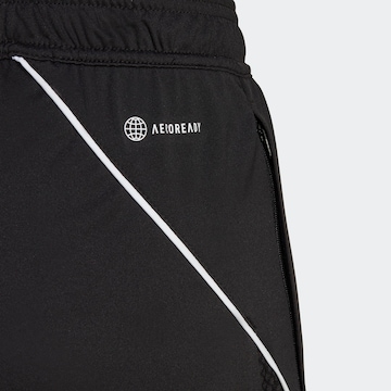 ADIDAS PERFORMANCE Slimfit Sportbroek 'Tiro  23 League' in Zwart