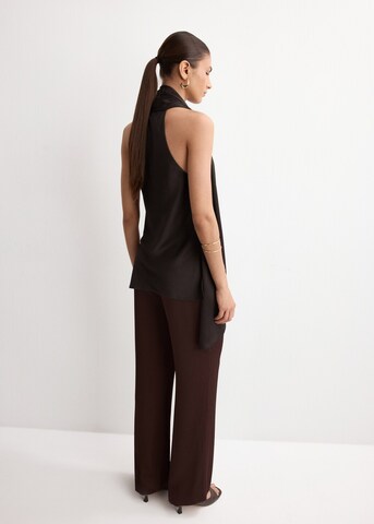 MANGO Top 'Greta' in Braun