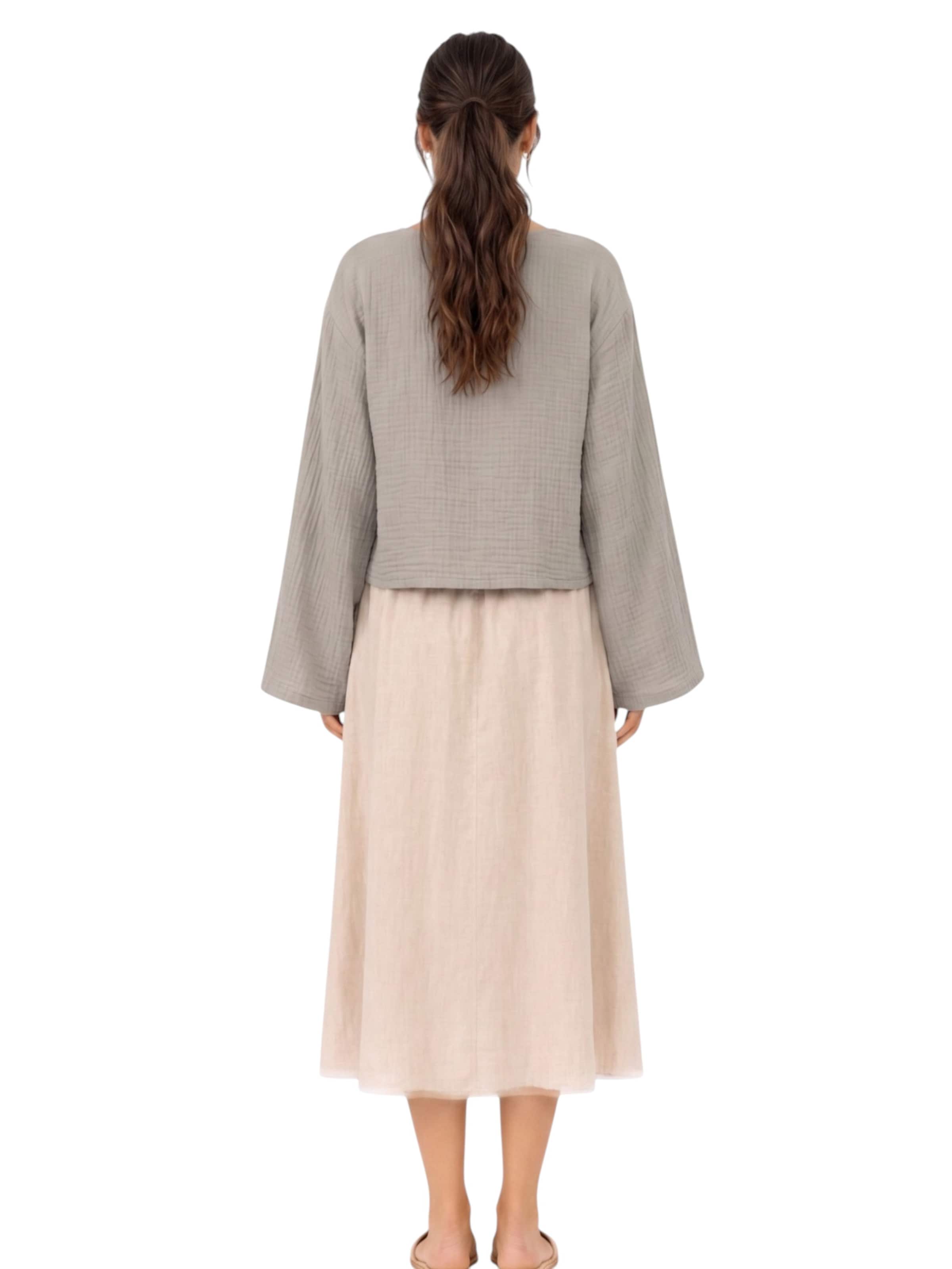 WENOR Blouse 'AVELOA' in Grey