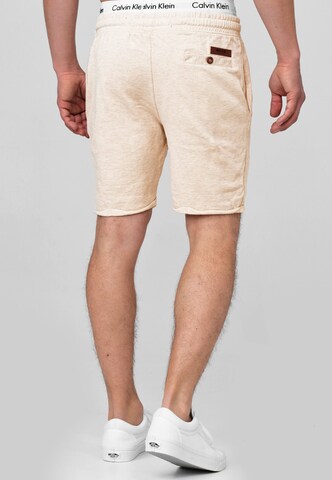 INDICODE JEANS Regular Pants 'Eddy' in Beige