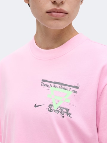 NIKETehnička sportska majica 'Swift' - roza boja