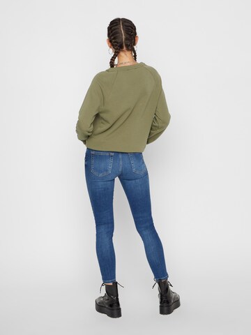 PIECES Skinny Jeans 'Delly' in Blau