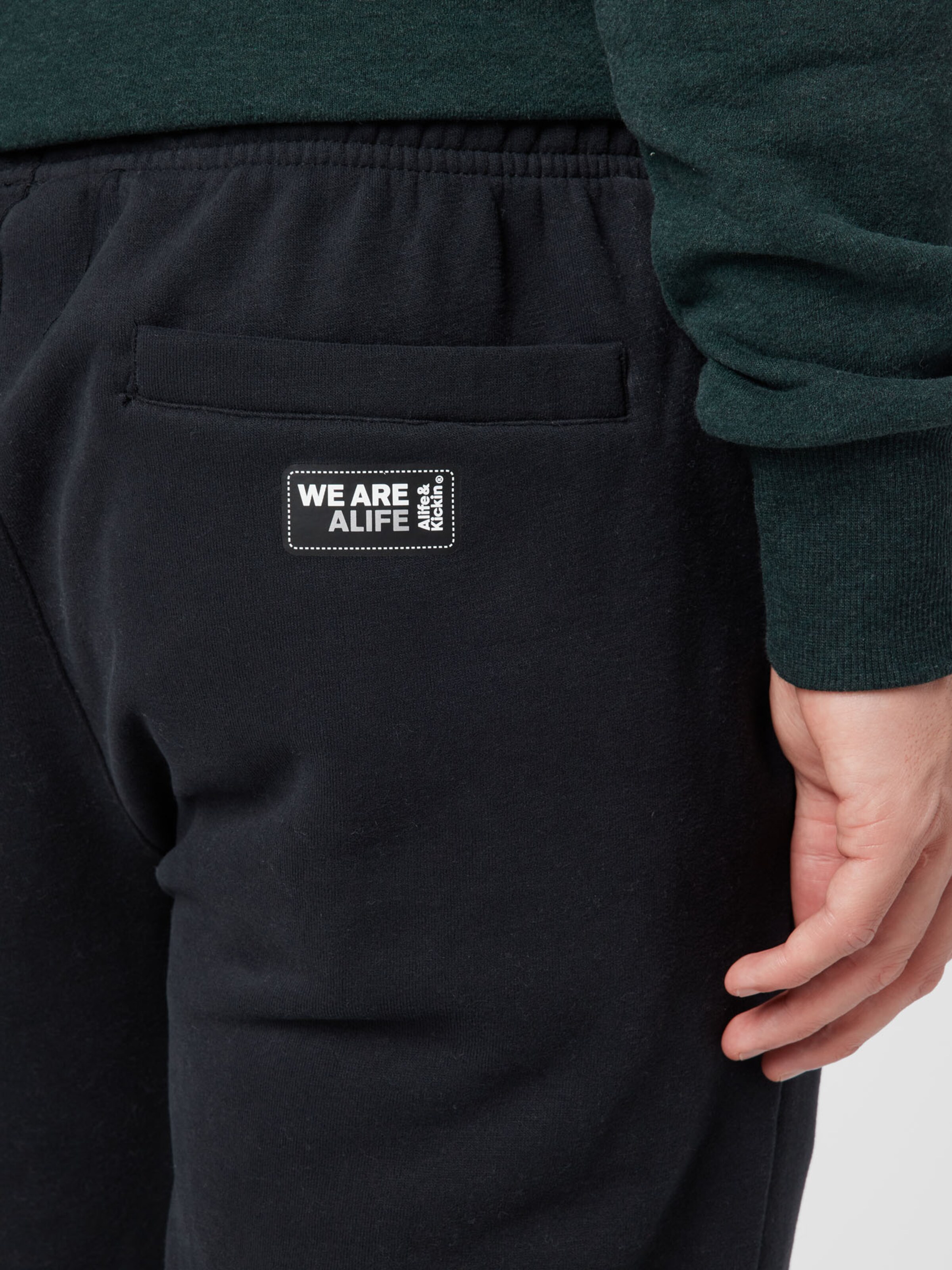 Männer Sweat Alife and Kickin Hose 'Milo' in Schwarz - OJ79581 Männer Sweat Alife and Kickin Hose 'Milo' in Schwarz - OJ79581
