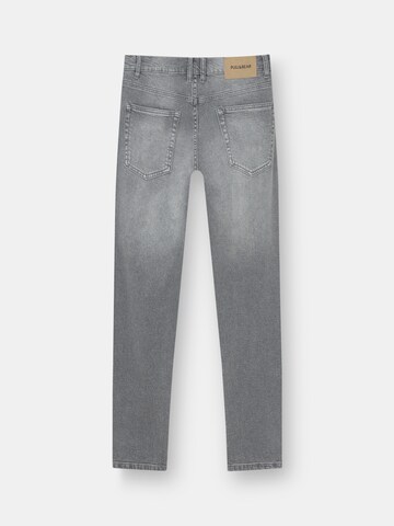 Pull&Bear Normalny krój Jeansy w kolorze szary